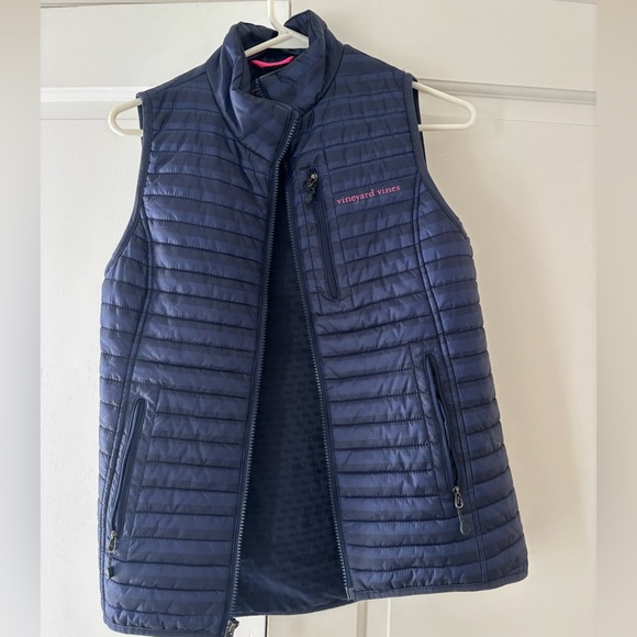 Vineyard Vines Jackets & Blazers - Vineyard Vines Blue Quilted Vest